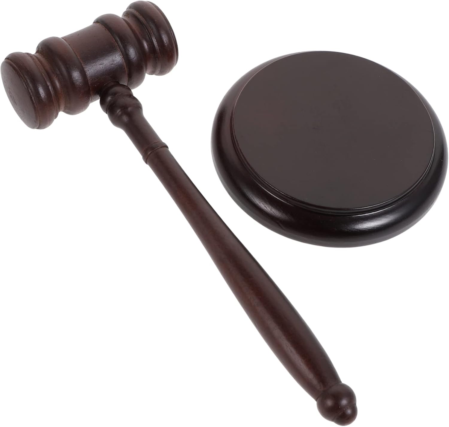 Veemoon Wooden Gavel Judge Hammer for Kids