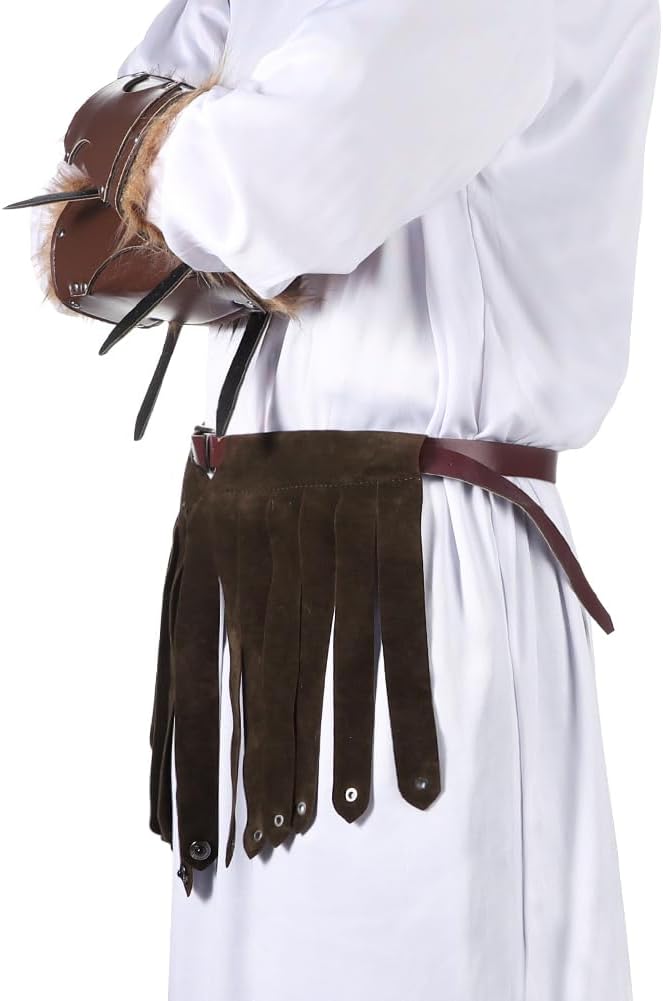 SIQITECHNO Medieval Armor Skirt for Kids