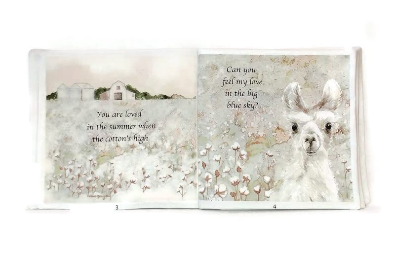 You Are Loved Soft Cloth Book for Baby