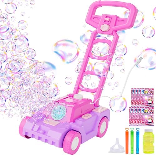 SHCKE Bubble Lawn Mower for Toddlers 1-3 Years 1
