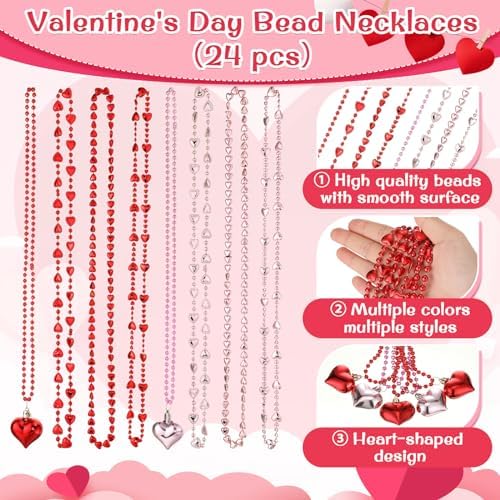 Ferreve Valentines Day Party Favors Set 48 Pcs