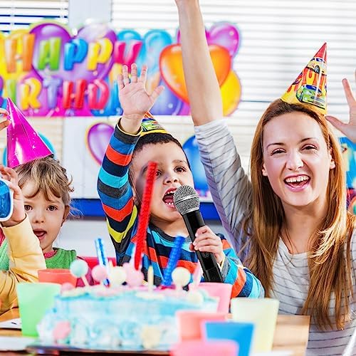 3PCS Fake Microphone Toy for Kids - Halloween Birthday Karaoke Costume Prop