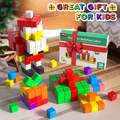 54PCS Magnetic Blocks for Kids Ages 3-5