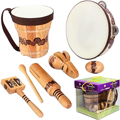 Benelet Wooden Musical Instruments Set for Kids 1