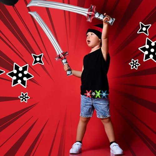 Deekin 48 Pcs Ninja Party Favor Pack