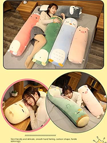 MUPI Long Plush Body Pillow Yellow Duck 27 Inch
