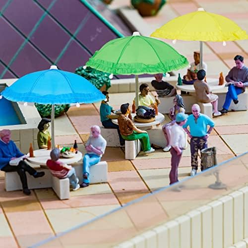 Eccliy Mini Doll Umbrella 118 Inch 16 Scale Decorations
