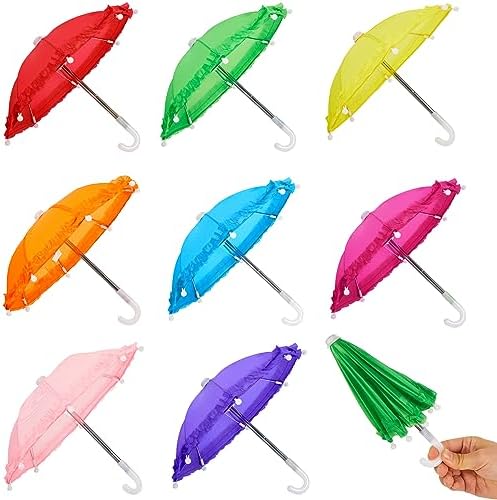 Eccliy Mini Doll Umbrella 118 Inch 16 Scale Decorations