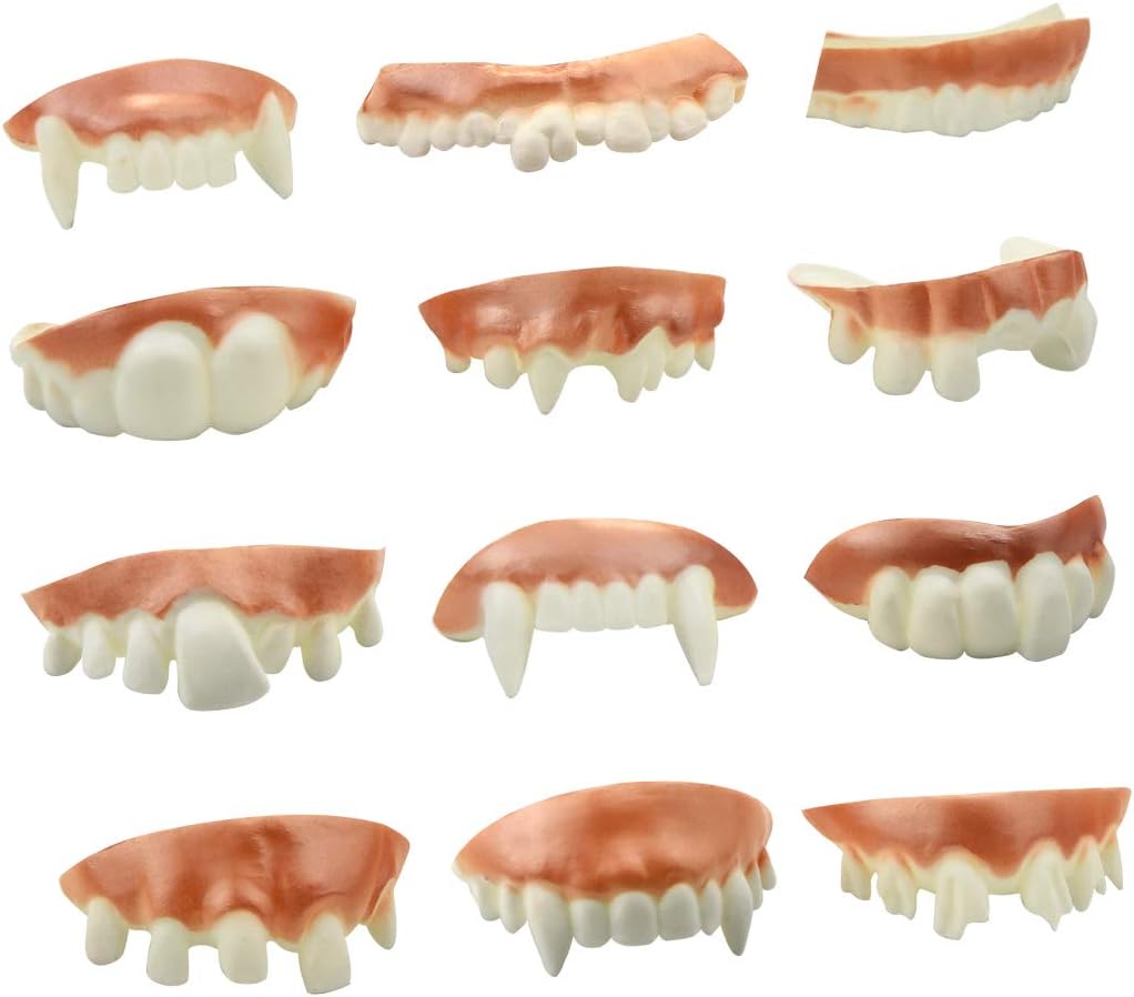 Marrywindix Funny Gag Teeth Set 12 Styles