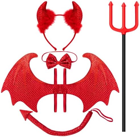 Spooktacular Creations 5-Piece Devil Costume Set
