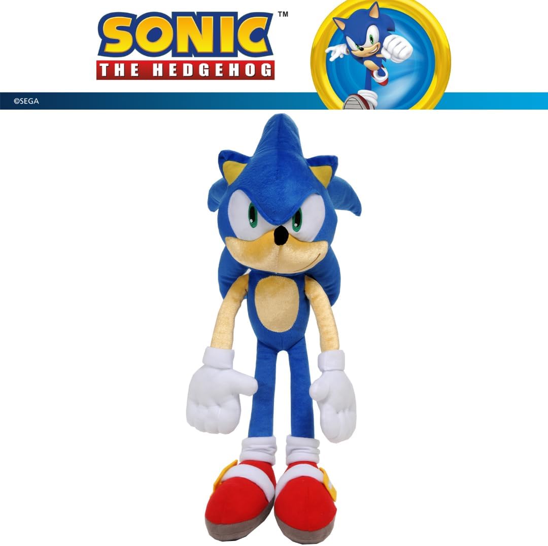 Franco Sonic The Hedgehog Plush Cuddle Pillow Buddy 1