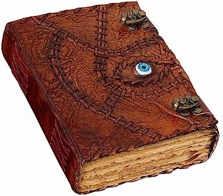 ULCH Hocus Pocus Spell Book with Lock Decor