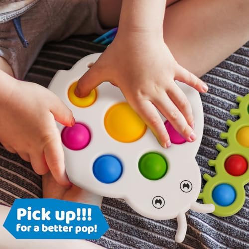 LiKee Fidget Popper Bubbles Toy for Toddlers 1-3 Years