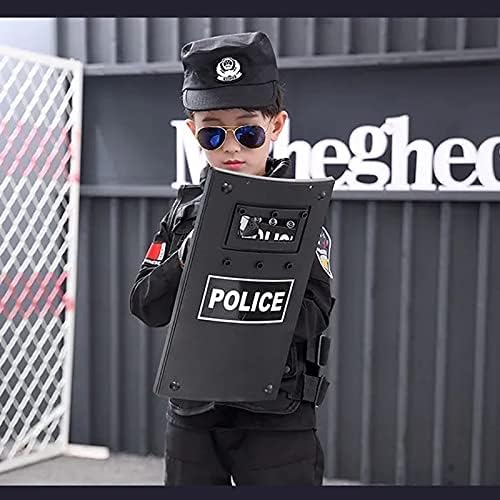 BinaryABC Police Shield Toy Halloween Costume Accessory