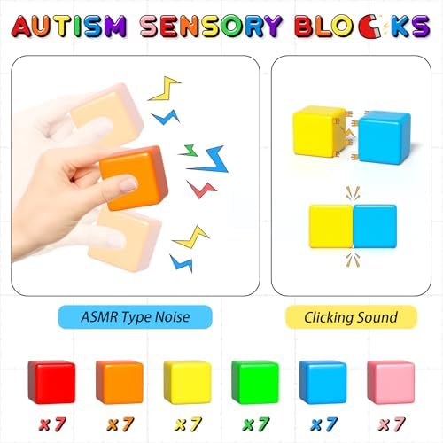 42PCS Magnetic Blocks for Kids Ages 3-8 1