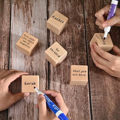 OH BABY Sign Wooden Blocks 2 - Baby Shower Gender Reveal
