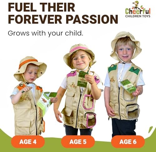 Premium Kids Explorer Kit for 3-7 Year Olds