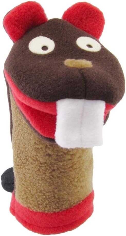 Cate and Levi Hungry Beaver Hand Puppet with Movable Mouth