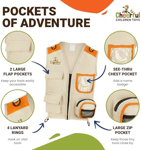 Premium Kids Explorer Kit for 3-7 Year Olds