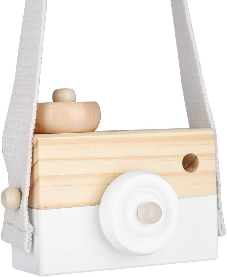 Mini Wooden Camera Toy for Kids Baby Learning