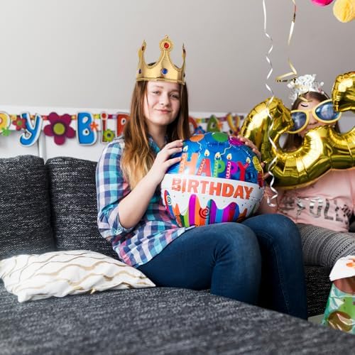 Prince Golden King Crown Birthday Party Hat 1