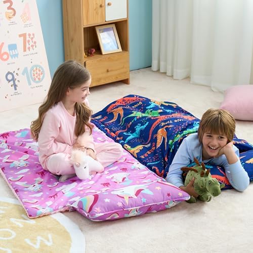 Joiedomi Toddler Nap Mat with Pillow and Blanket 1