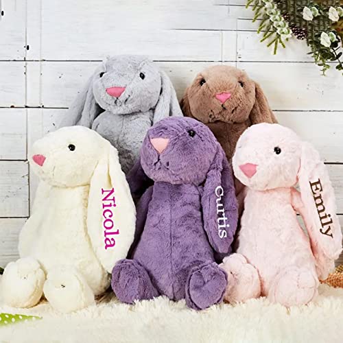 Personalized Plush Bunny with Childs Name