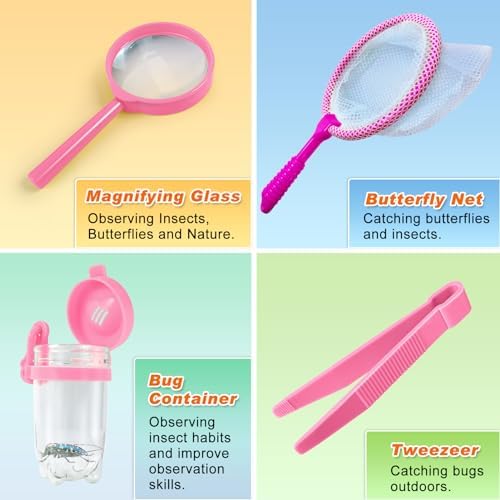 Kids Explorer Kit Bug Catcher Set for 3-12 Years
