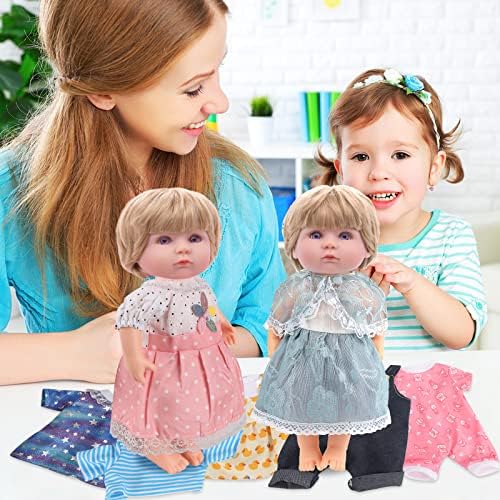Digabi Girl Doll Clothes 8 PCS for 12 Inch Dolls