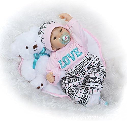 Pedolltree Reborn Doll Baby Clothes Pink Outfits for 20-22 Girl