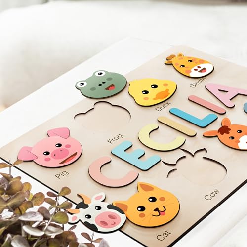 Zuzu Puzzle Customized Name Toy for Toddlers