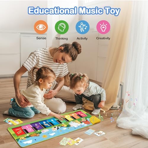 Foki Floor Piano Mat for Toddlers 1-5 Years