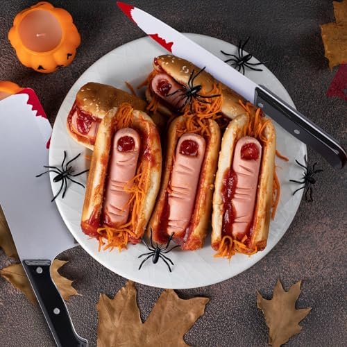 ArtCreativity Fake Bloody Knife Set Halloween Prop 1