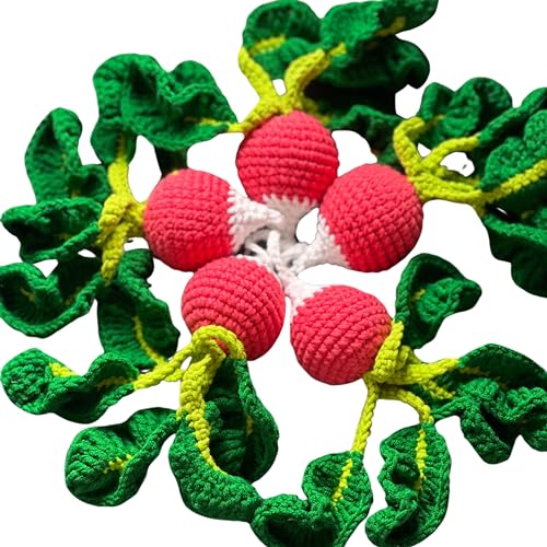 TNGIFTS Crochet Fruits and Vegetables Toy Set 1