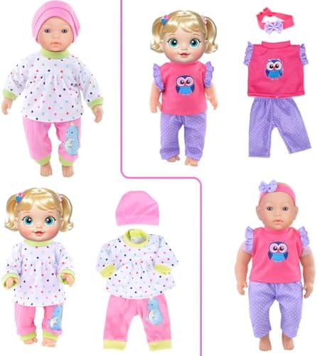 iBayda 10 Sets Baby Doll Clothes Accessories