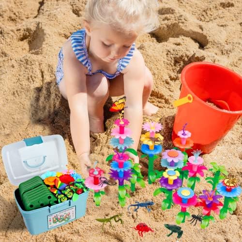 Leetous Garden Building STEM Toy Set for Toddlers