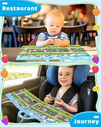 Benresive Reusable Sticker Book for Toddlers 2-4 Years
