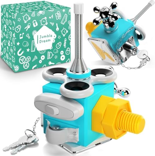Jumble Dream Busy Cube Sensory Toy for Toddlers