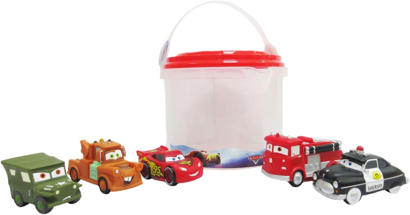 Disney Store Pixar Cars Bath Set - Kids Bath Time Fun