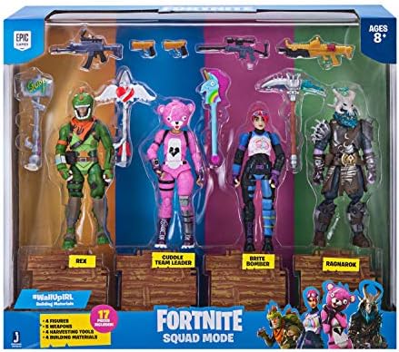 Fortnite Squad Mode 4 Figure Pack