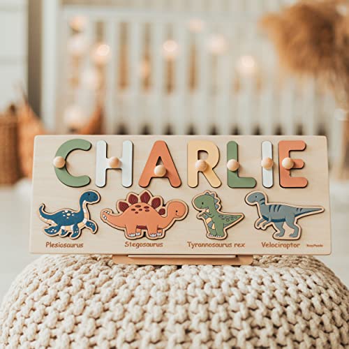 Dinosaur Name Puzzle for 1 Year Old
