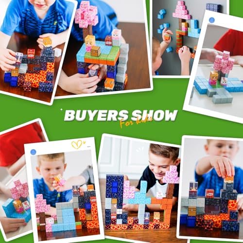 Coodoo Magnetic Blocks - 84PCS Portal World Magic Set