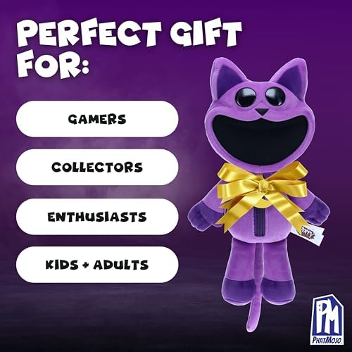 Poppy Playtime Smiling Critters Deluxe Plush CatNap
