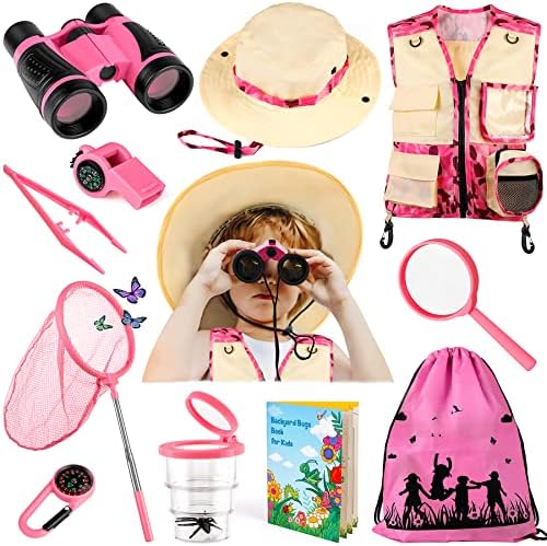 INNOCHEER Kids Nature Explorer Kit with Bugs Book