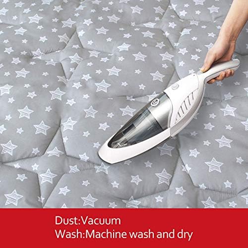 Moonsea Teepee Play Tent Mat 43x43 Quilted Square Pad with Non-Slip Backing