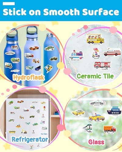 Benresive Reusable Sticker Book for Toddlers 2-4 Years