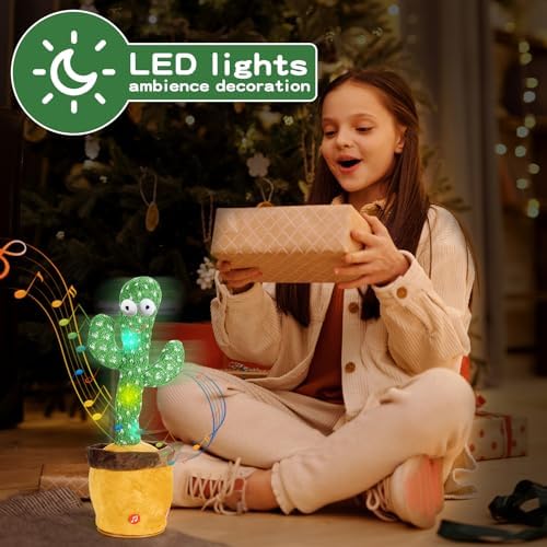 Dancing Talking Cactus Toy with 120 Songs