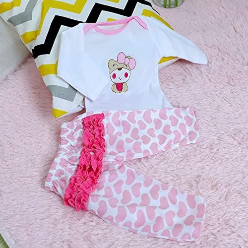 Reborn Baby Doll Clothes 4pcs Set for 17-22 Inch Girl
