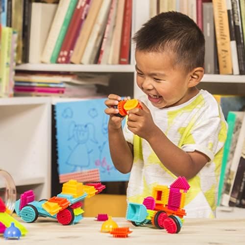 Battat Bristle Blocks - 80pc STEM Building Set for Kids 2