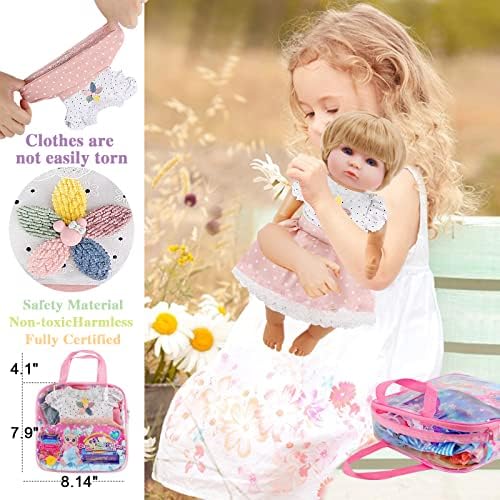 Digabi Girl Doll 12 Sets Outfits Accessories